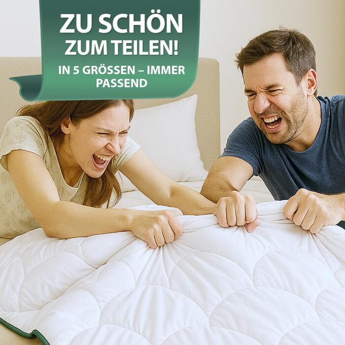 Літня ковдра Welldora 155x220 см з дихаючої шовкової вати | Оeko-Tex, перевірена лікарями, для алергіків | Швейцарія