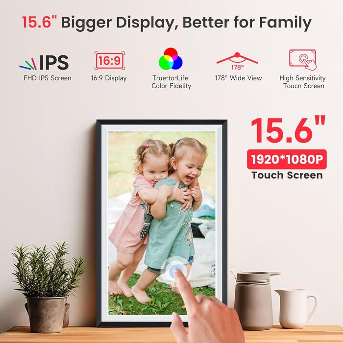 Цифровий фотоальбом FRAMEO 15.6