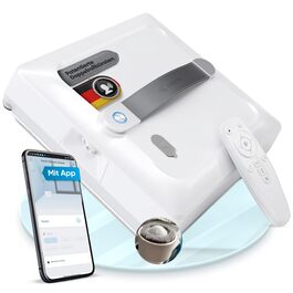 Робот для миття вікон Winbot Roboclean з пульверизатором, анти-падіння та керуванням через додаток