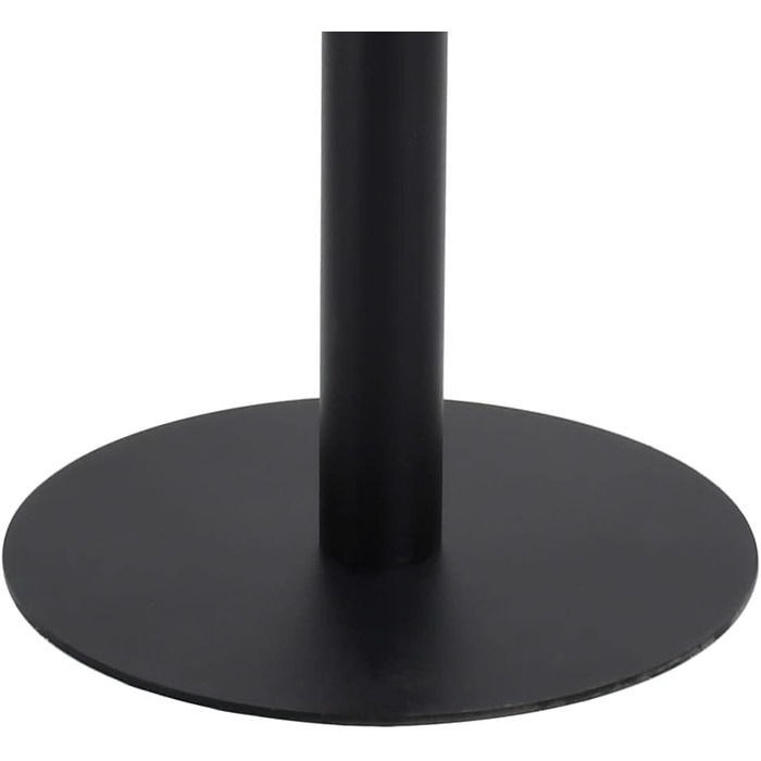 Столик для бістро/бару/кухні 80x80 см, темно-коричневий, MDF