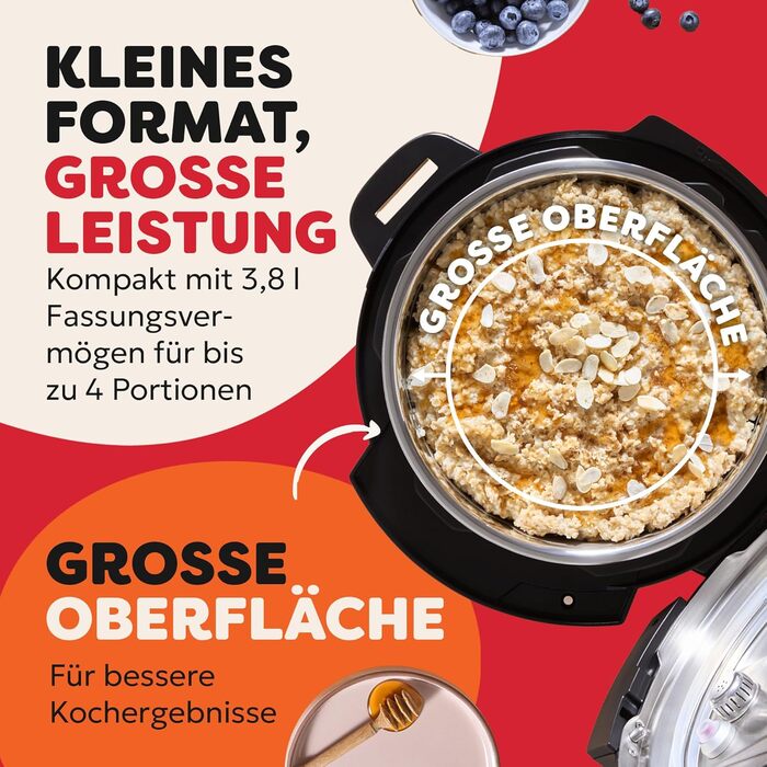 Мультиварка Instant Pot 5.7L 7-в-1: мультикухня, сковорода, рисоварка, йогуртниця, пароварка, підігрівач їжі