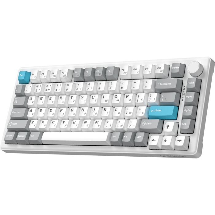 Бездротова механічна клавіатура GamePro Asgard Yord (MK266WH)