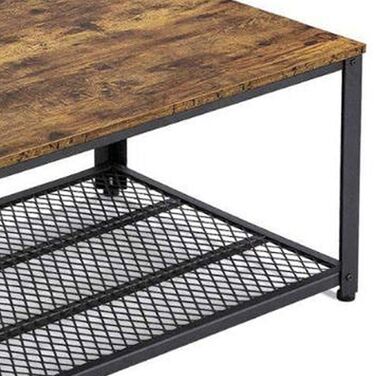 Столик журнальний Relaxdays з решітчастою полицею