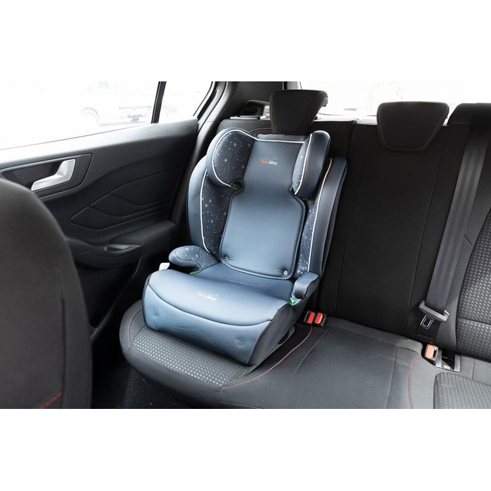 Автокрісло Disney для дівчаток 100-150 см з ISOFIX, Elsa, Anna, Olaf (фіолетове)