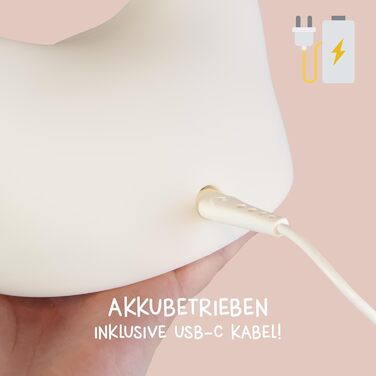 Дитячий LED нічник MegaLight (Catty) — регульований сенсорний світильник для дітей та немовлят, USB-зарядка