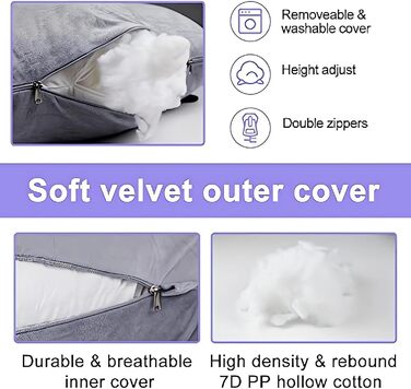 Подушка для вагітних U-подібної форми, тілоподібна подушка для сну, підтримка спини, стегон, ніг та живота