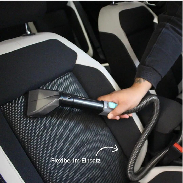 Вашорка для килимів та м'яких меблів - Fleckenreiniger 650W, 1.4L, сірий/блакитний