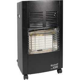 Газовий обігрівач Einhell KGH 4200 Керамічний (4200 Вт) з регулятором тиску газу, чорний