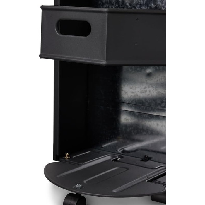 Газова додаткова піч Favex 8630047 – готова до використання з шлангом та редуктором – інфрачервовий керамічний нагрівач – 3 режими потужності до 40 м² – сталь, чорний колір