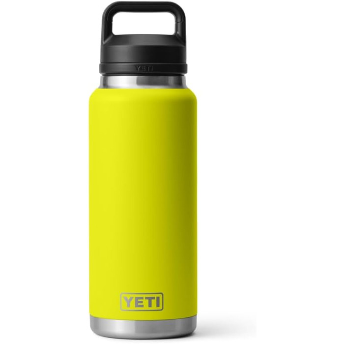 Термос YETI Rambler з кришкою Chug, 1 літр (36 oz), колір Firefly Yellow