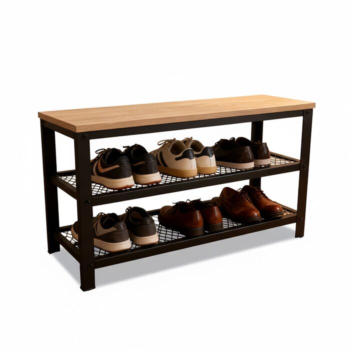 Сховище для взуття Relaxdays з 2 полицями