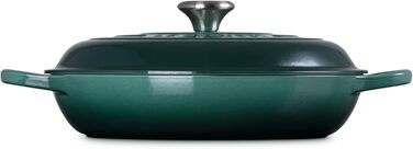 Le Creuset Signature Чавунний горщик Gourmet, Ø 3,5 л, для всіх плит, включно з індукцією, 5,555 кг, Колір: Офенрот