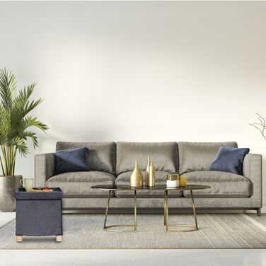 Зручний пуф Relaxdays з підспівателем