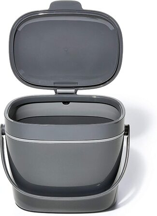 OXO Konteiner для компосту Easy-Clean, 6.6л, пластик, антрацит