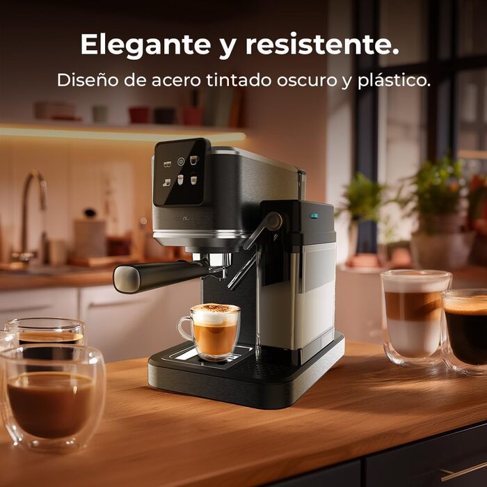 Еспресо-машина Cecotec Power Espresso 20: еспресо, капучино, холодний лате, 20 бар, професійна якість