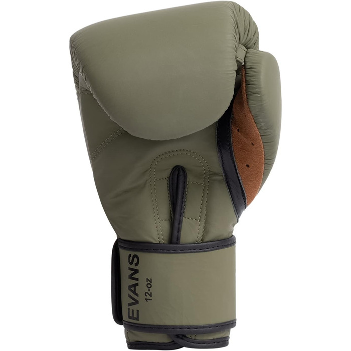 Боксерські шкіряні рукавички BENLEE (1 пара) Evans (16 унцій, армійський зелений)