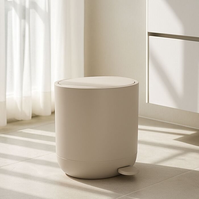 Відро для сміття Relaxdays з м'яким закриттям, 7 л