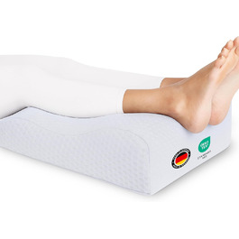 Підніжка для ніг Medicline Venenkissen – ергономічна, для кращого кровообігу, дихаюча, для алергіків, сертифікат Oeko-TEX®, Made in Germany