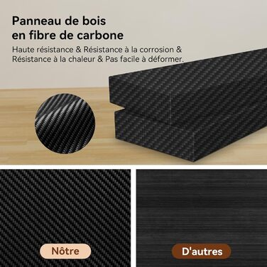 Підвісні полиці YU YUSING з RGB підсвічуванням 7 кольорів, геймерські полиці з 8 гачками, стелажі для демонстрації, настінні вітрини з 2 скляними полицями, підвісні шафи для спальні, кухні, бару, ігрової кімнати, декор, гексагон, карбонове покриття