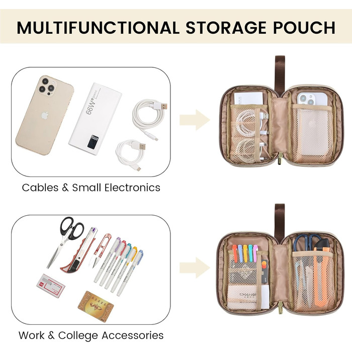 Сумка для ноутбука LOVEVOOK для жінок, водонепроникна, велика, шкіряна, для роботи, навчання, офісу, університету (15,6 дюймів, хакі+чорний)