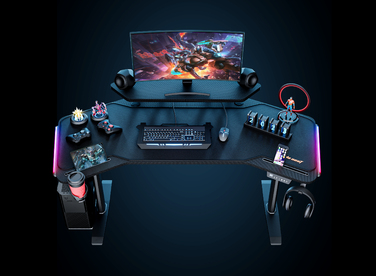 Комп’ютерний стіл з електрорегулюванням висоти Anda Seat Shadow Warrior Black