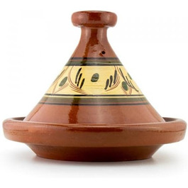 Тажин марокканський Tanger, глазурований, Ø 26 см, для 2-3 осіб - каструля для приготування, преміум-якість, для всіх типів плит та духовки