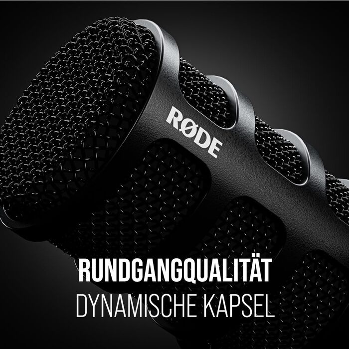 Мікрофон RØDE PodMic XLR/USB для подкастів, стрімінгу, ігор та музики