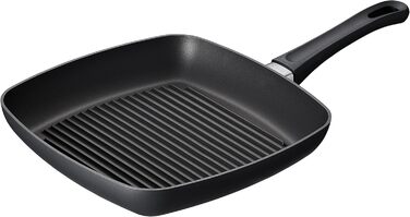 SCANPAN Classic Grillpan 27x27 см з антипригарним покриттям Stratanium+ | Для плити та духовки | З рифленою поверхнею