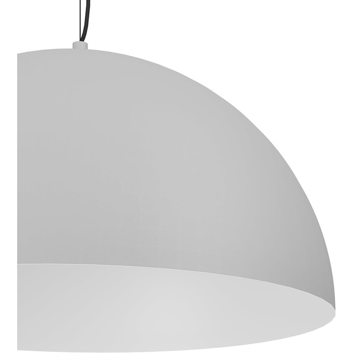 Підвісний світильник EGLO Gaetano 1, підвісний світильник для обіднього столу, металевий світильник для їдальні в чорному та золотому кольорах, цоколь E27, (чорний, сірий, Ø 53,5 см)