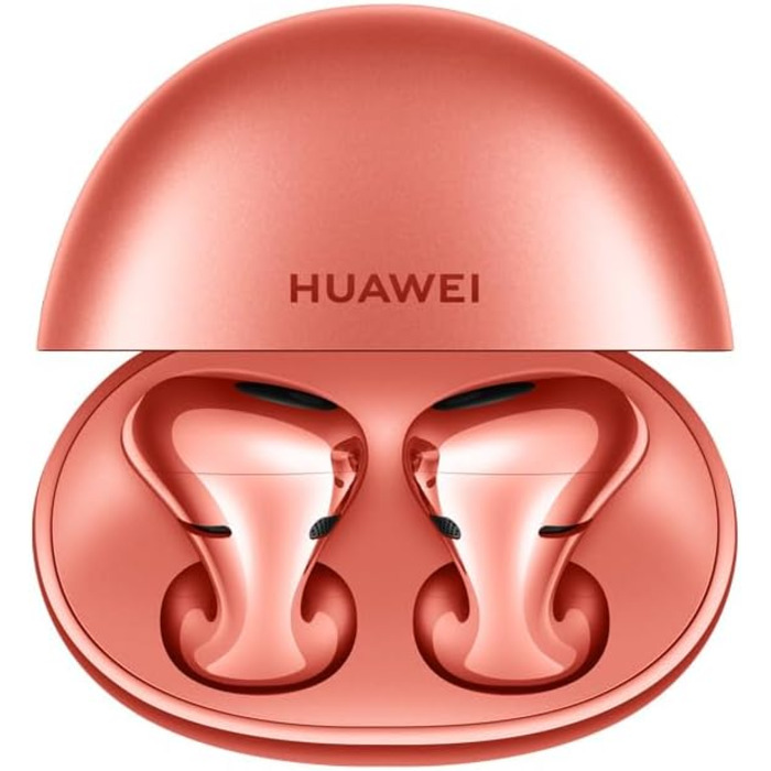 Навушники HUAWEI FreeBuds 5 TWS, висока роздільна здатність, сильні баси, акумулятор 30 год, IPX4, керамічні (помаранчеві)