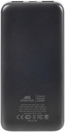 МАг, QC/PD 20 Вт, LCD дисплей, 1 вхід, 3 виходи, USB-C, сумісність з iPhone/Samsung/Huawei/iPad, 2511 Powerbank 10000