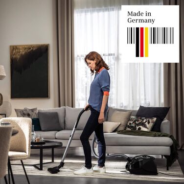 Пылесос Siemens Staubsauger synchropower VS06A212 с мешком: для паркета, коврів, плитки, з фільтром гігієни, чорний, 600 Вт