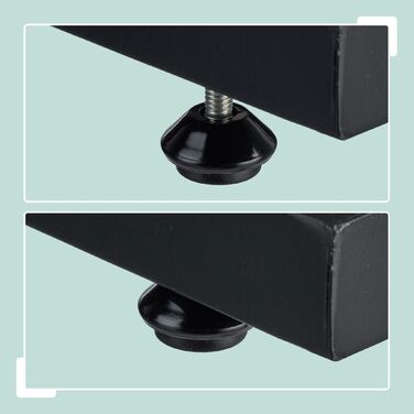 Стильна металева полиця для дров Relaxdays