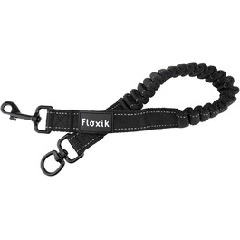 Еластичний амортизатор Floxik для собак середнього і середнього віку / Подовжувач банджі-повідця для будь-якої собаки / ідеально підходить для бігу підтюпцем, їзди на велосипеді і прогулянок (невеликий розмір)