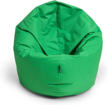 В 1 з наповнювачем Seat Cushion Сирна подушка Підлогова подушка Крісло BeanBag (діаметр 145 см, яблучно-зелений), 2