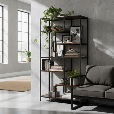 Поличка Relaxdays в індустріальному стилі