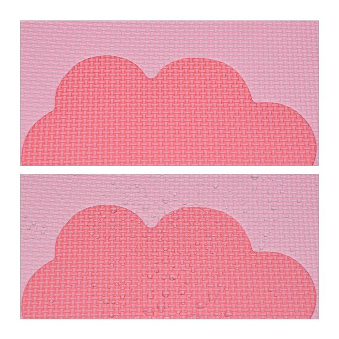 Relaxdays 52-елементний пазломат з бордюром та малюнками