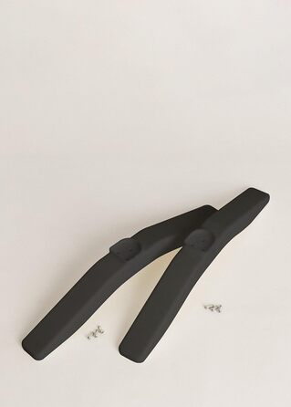 Електричний рушникосушарка CREATE / WARM 500W, чорний, з ніжками, 103x55x5 см, термостат, низьке споживання