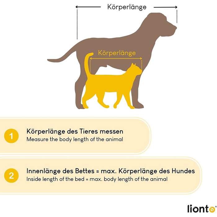 Лежак для собак lionto відкритий піднятий лежак для собак лежак для домашніх тварин, (Д) 114x76 см чорний