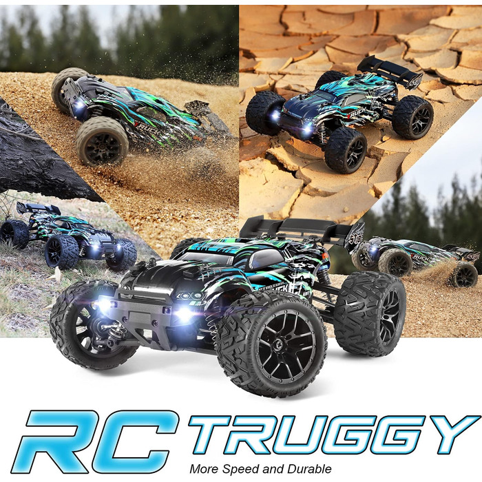 Радіокерований позашляховик HBX 1:18 4WD 36+ км/год Monster Truck RC Truggy Водонепроникний RTR