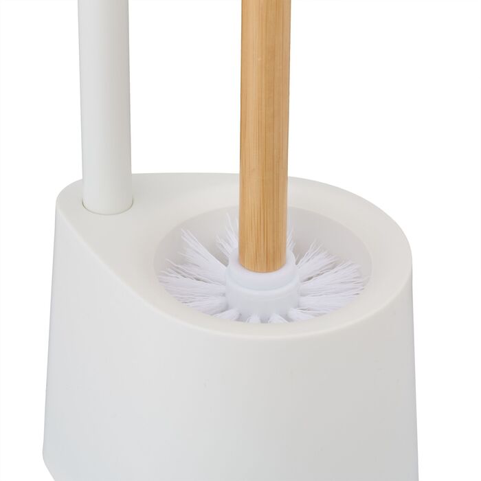 Набір для туалету Relaxdays Бамбук та Нержавіюча сталь