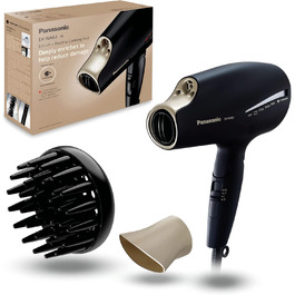 Фен Panasonic NA9J-N825 з Nanoe™ та Double Mineral технологією, Quick Dry та стилізована насадка, дифузор, 1800W, шампань-золотий
