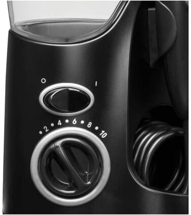 Waterpik Ultra: стаціонарна система для іригації порожнини рота, 6 насадок, 99,9% видалення нальоту, 10 режимів тиску, таймер, чорний
