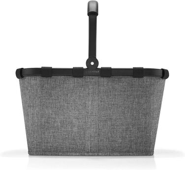 Сумка-холодильник Reisenthel Carrybag Twist Silver для покупок з ізотермічною сумкою-органайзером