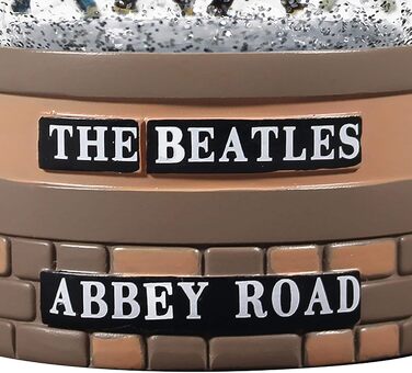 Снежинка з Half Moon Bay Abbey Road, The Beatles: куля-сніжинка для дорослих, смішний декор на Новий рік, музичний подарунок, блакитний колір