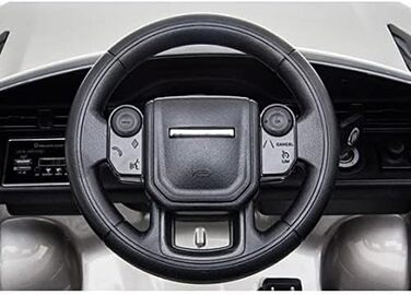 Дитячий електромобіль Range Rover Evoque 12V, ліцензійний, білий