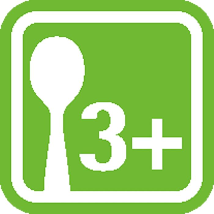 Набір дитячого столового прибору Kinderbesteck Knuddel WMF (4 шт.), полірований, з індивідуальною гравіюванням