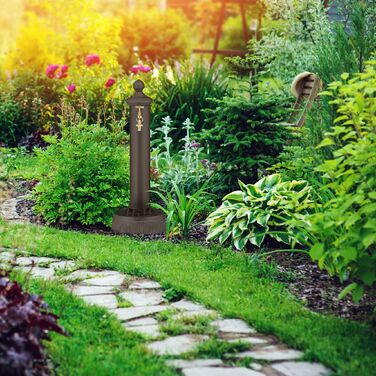 Relaxdays Античний фонтанчик для стояння, 65 см