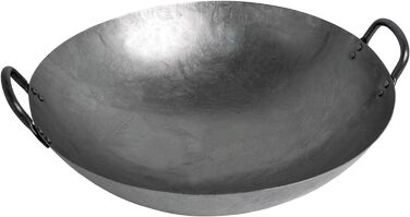 Сковорода для вока AAF Nommel, 45 см, 2 ручки, кругла, газова, кейтеринг