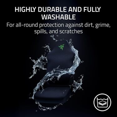Ігровий крісло Razer Iskur V2 X з підтримкою попереку (м'яка тканина, 2D підлокітники, щільна піна) Quartz, Сучасний дизайн